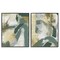Stupell Industries Rustic Abstraction in Neutrals 2pc Framed Giclee Wall Art Set Design by Vanna Lam